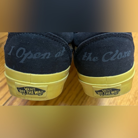 EUC Vans x Harry Potter Golden Snitch Sneaker, Black - Picture 6 of 7